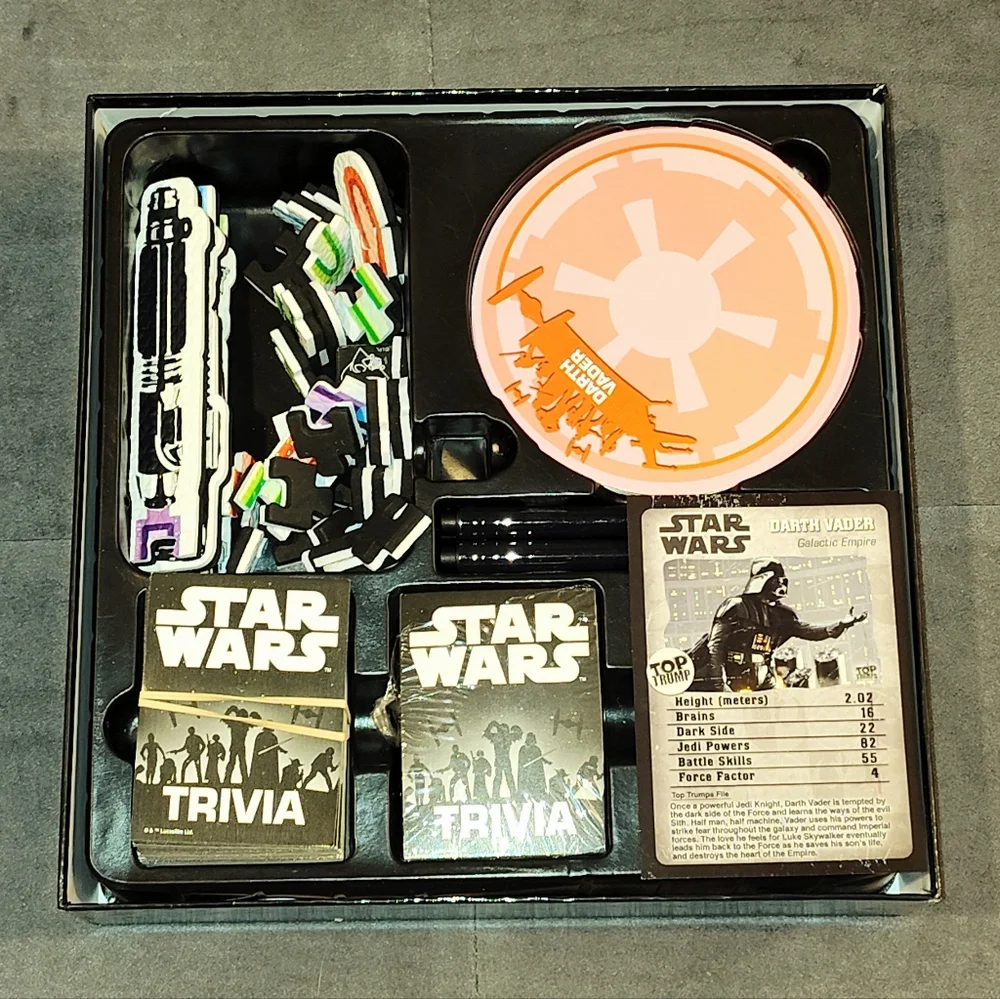 NEW DISNEY STAR WARS UNIVERSE TRIVIA GAME 650+ QUESTIONS TEST YOUR KNOWLEDGE